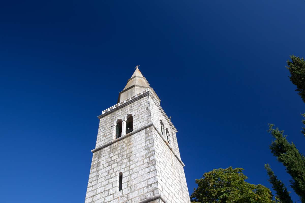 Bell tower in Dobrinj